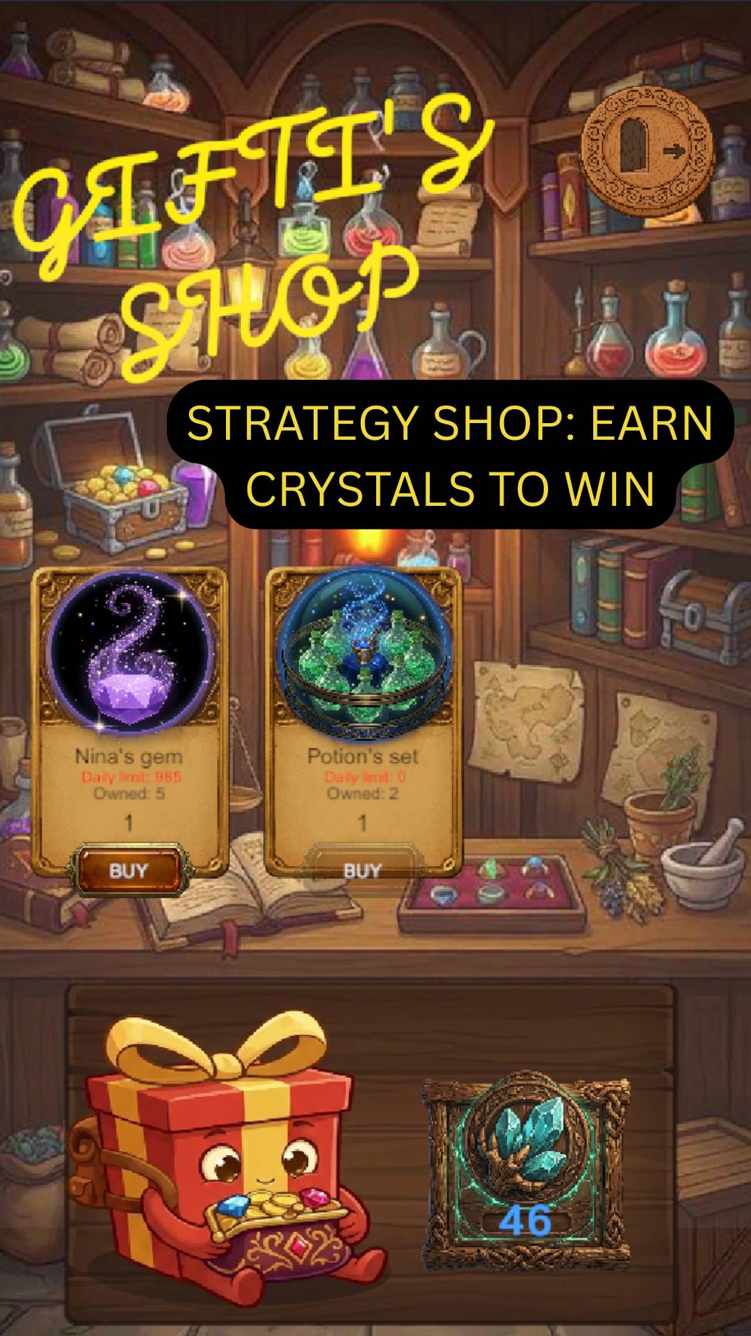 Gifty's Shop UI